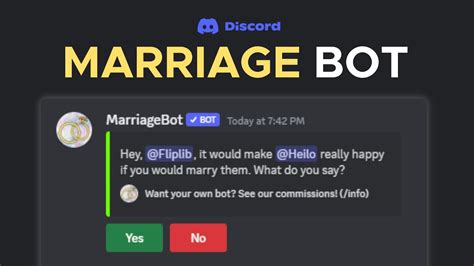 marriage bot discord|How can you use a Discord marriage bot to tie the。